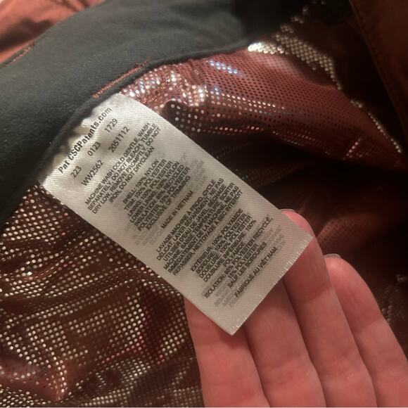 Columbia Kick Turner II Insulated Pants Root Maroon Red Womens Plus Size 3X NWT - Picture 7 of 11